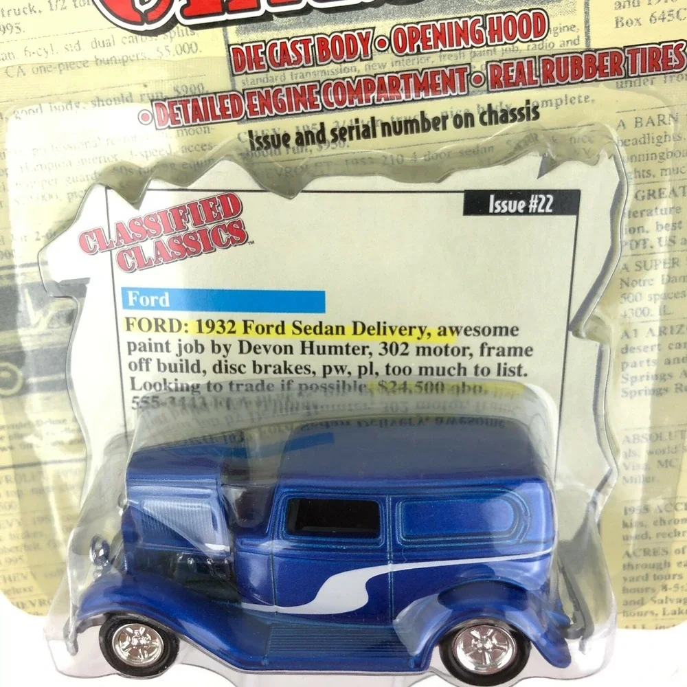 Racing Champions Classified Classics 1932 32 Ford Sedan‎ Delivery Die Cast 1/64